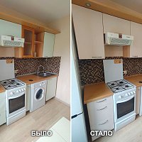 Замена фасадов (ПВХ). ул. Шефская, 85.