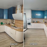 Замена фасадов нижнего яруса (ПВХ). ул. 8 марта 181/2.